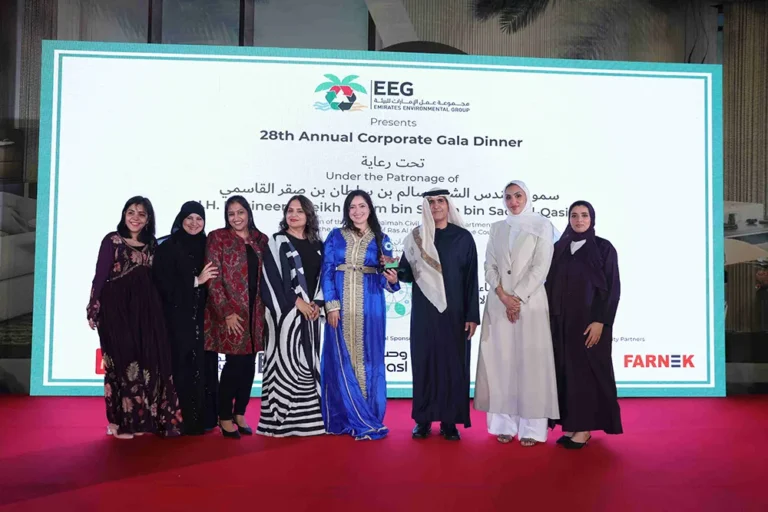 مجموعة أباريل تتصدر جهود الاستدامة في الحفل السنوي الثامن والعشرين لمجموعة عمل الإمارات للبيئة