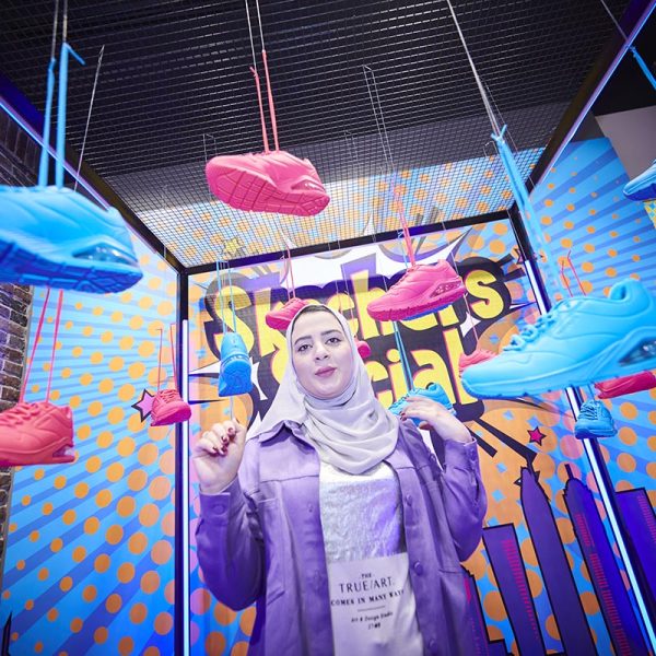 حملة سكتشرز التفاعلية في مول الإمارات