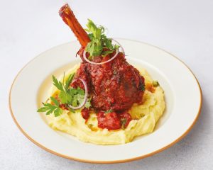 Tender Braised Lamb Plate from Jamie's Italian restaurant