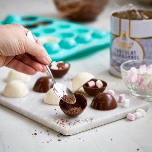 Preparing sweets using Lakeland kitchen tools