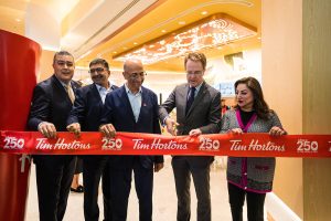 Tim Hortons 250th Store Opening in the Middle East