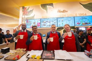 Tim Hortons 250th Store Opening in the Middle East