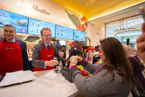 Tim Hortons 250th Store Opening in the Middle East