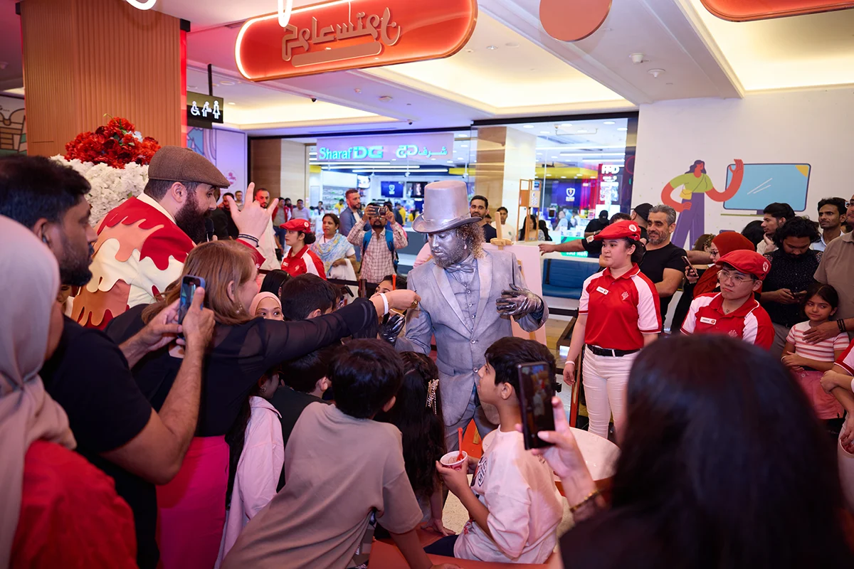 Cold Stone Creamery Fun Event at Mall of the Emirates