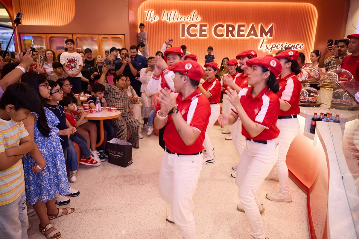 Cold Stone Creamery Fun Event at Mall of the Emirates