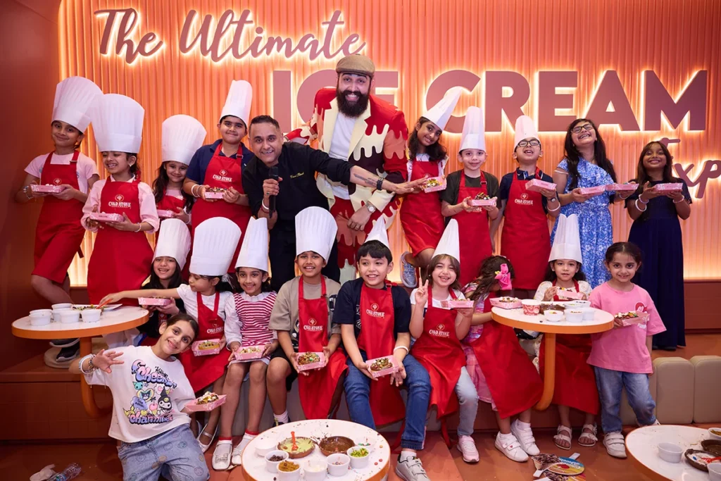 Cold Stone Creamery Fun Event at Mall of the Emirates