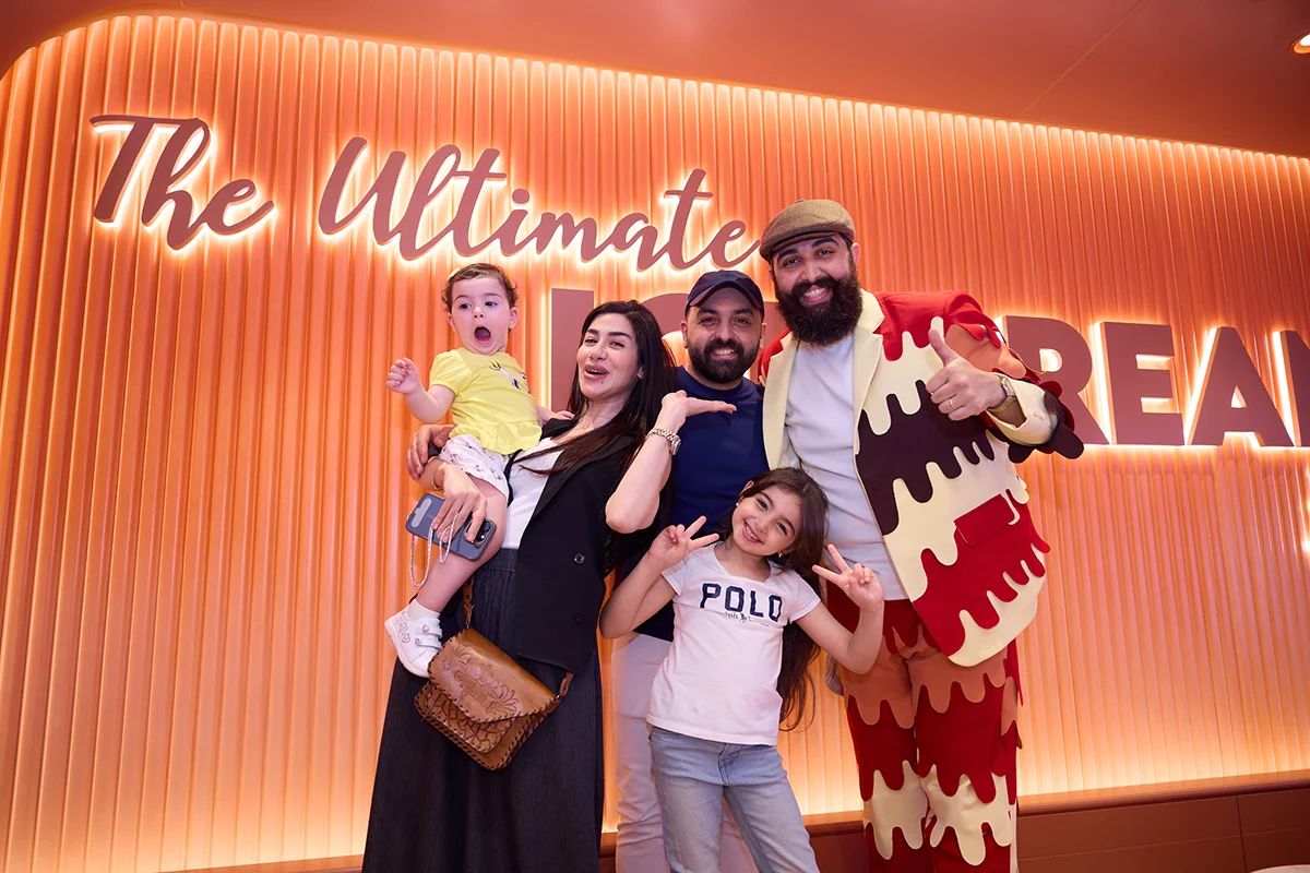Cold Stone Creamery Fun Event at Mall of the Emirates