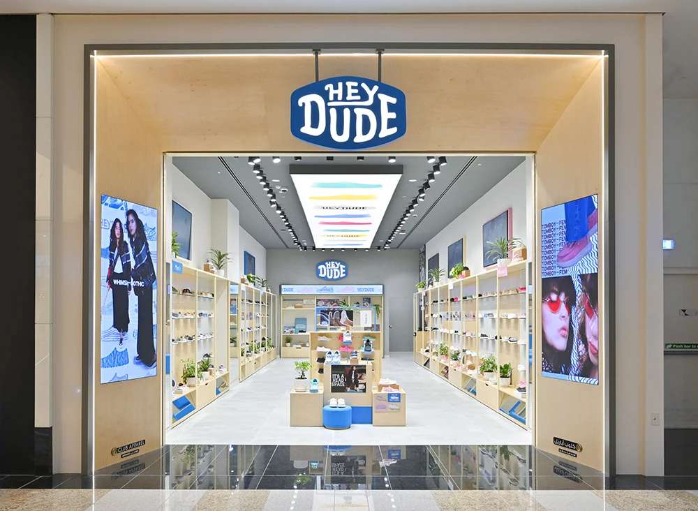 HEYDUDE Steps into the Gulf: Apparel Group Launches First Store at Reem Mall, Abu Dhabi 