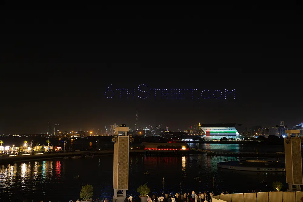 Apparel Group and 6thStreet.com light up Festival Bay at Dubai Festival City Mall with a breathtaking drone show Apparel Group and 6thStreet.com light up Festival Bay at Dubai Festival City Mall with a breathtaking drone show