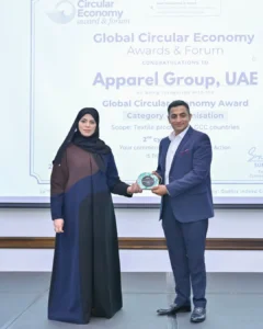 Apparel Group has been recognised at the Global Circular Economy Awards