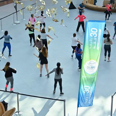 ACO Zumba Session at Dubai Hills Mall