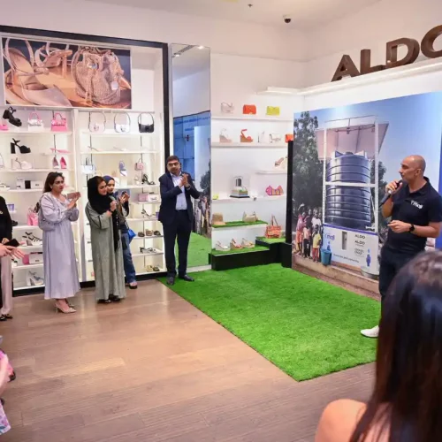 Apparel Group’s ALDO & Project Maji partners to provide clean water to 1 million people by 2025