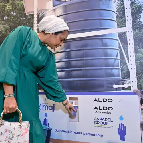 Apparel Group’s ALDO & Project Maji partners to provide clean water to 1 million people by 2025