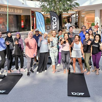 F5 Yoga Session at Dubai Hills Mall