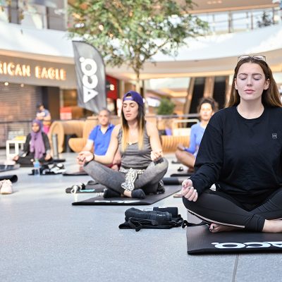 F5 Yoga Session at Dubai Hills Mall