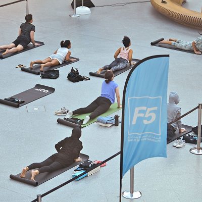 F5 Yoga Session at Dubai Hills Mall