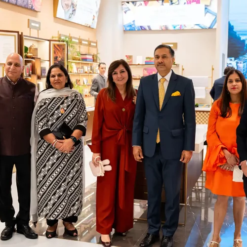 H.E. Dr. Adarsh Swaika, Indian Ambassador to Kuwait officiated the store grand launch of Apparel Group’s brand Forest Essentials' first store in Kuwait, at 360 Mall!