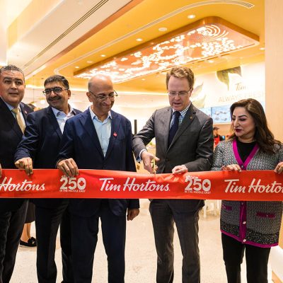 Tim Hortons 250th Store Opening in the Middle East
