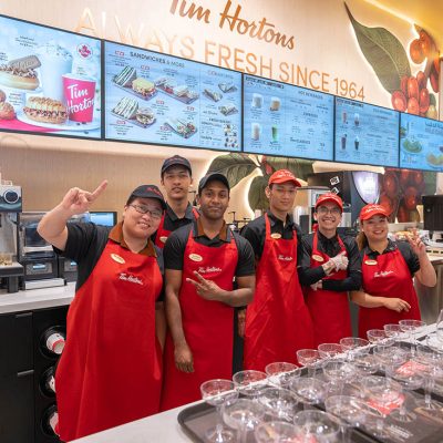 Tim Hortons 250th Store Opening in the Middle East